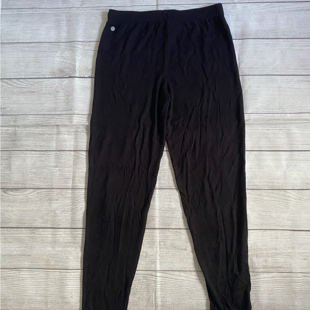 Z by Zella Girls Soft Lightweight Black Drawstring Waist Joggers in Size 14-16